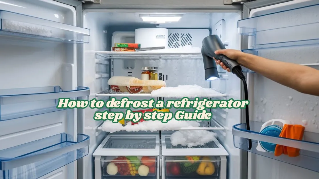 How to defrost a refrigerator step by step Guide