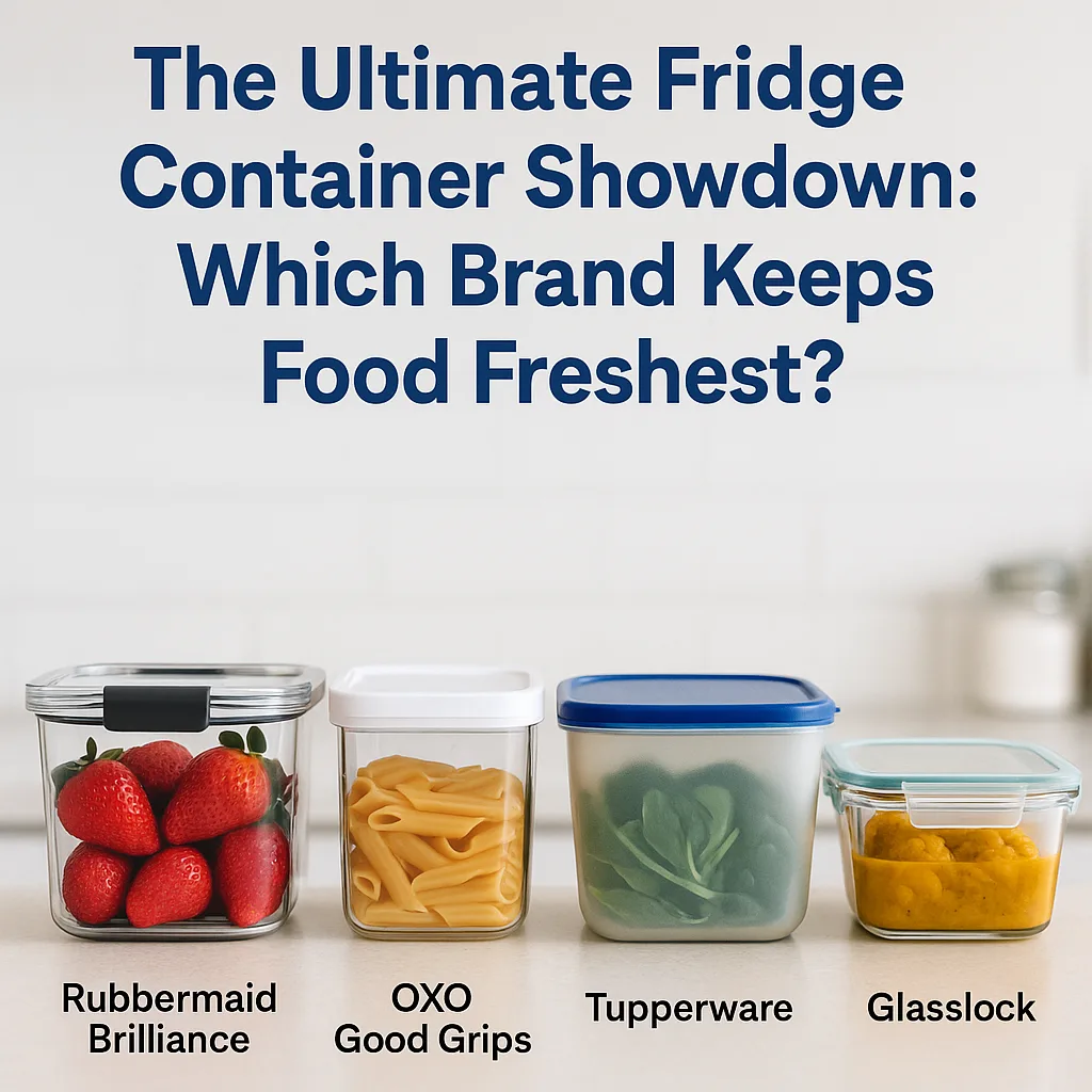 The Ultimate Fridge Container Showdown Which Brand Keeps Food Freshest