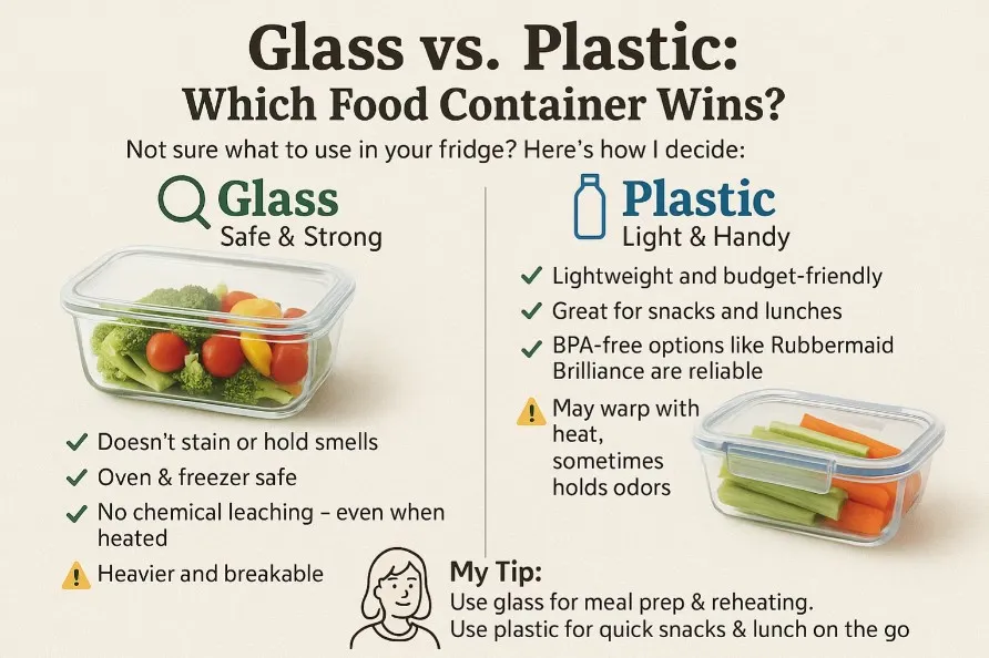 Glass vs. Plastic Which Food Container Wins