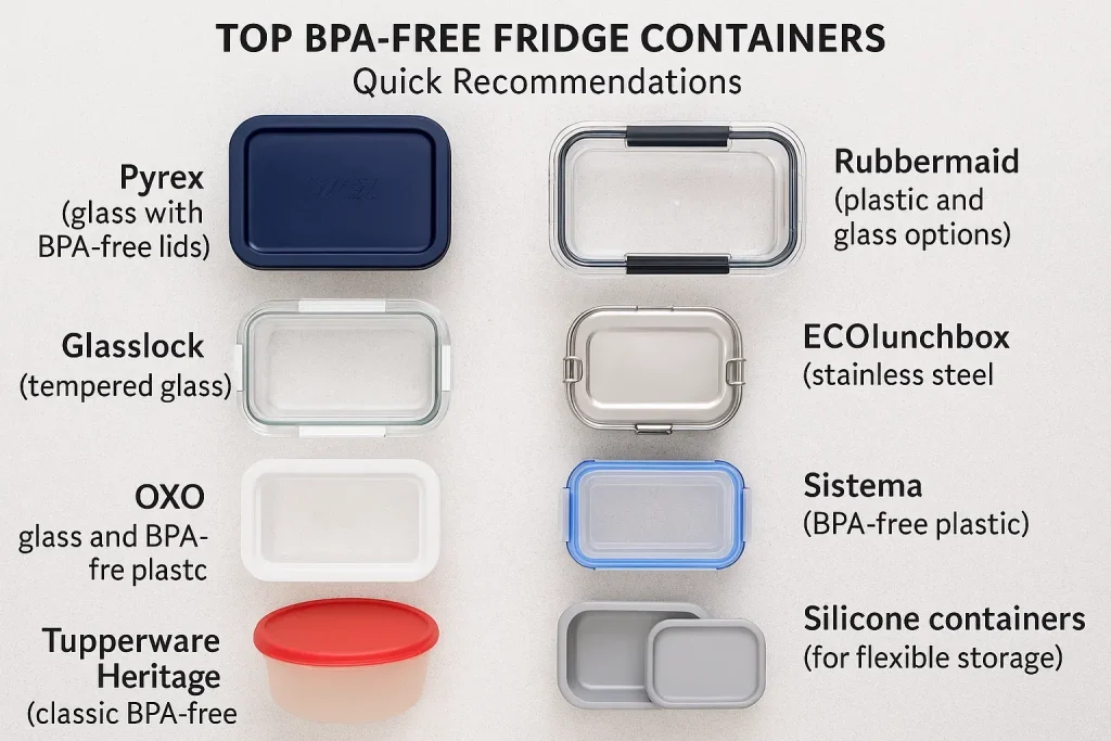 Top BPA-Free Fridge Containers
