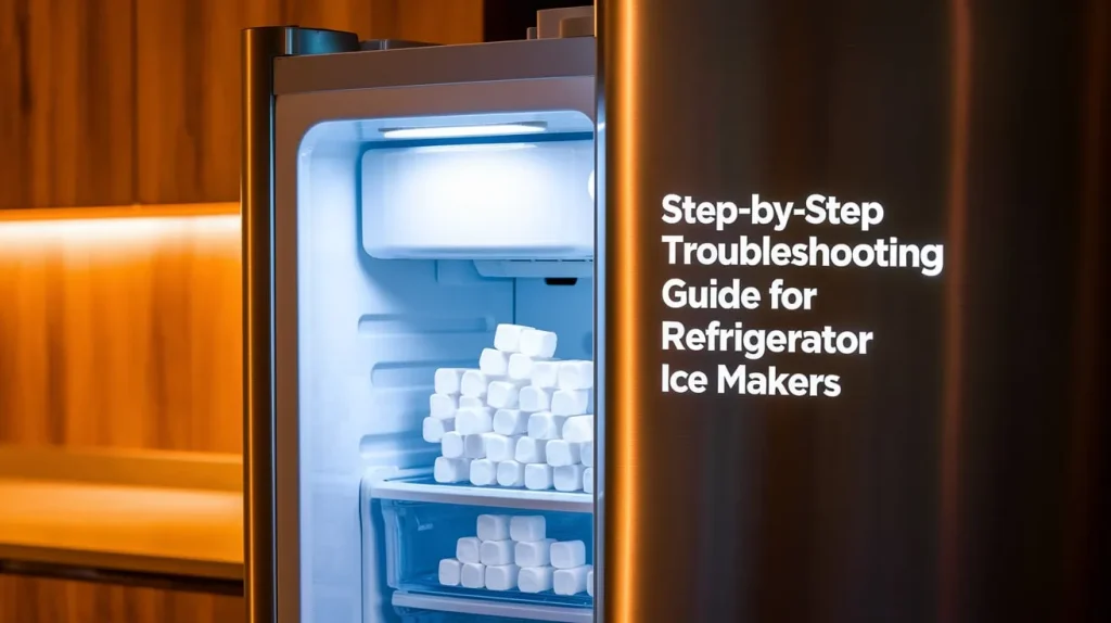 Step-by-Step Troubleshooting Guide for Refrigerator Ice Makers