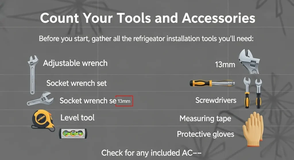 Count Your Tools and Accessories