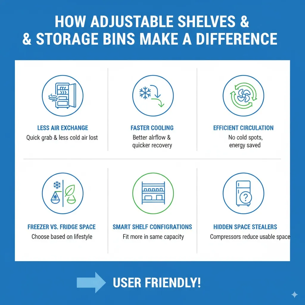 How Adjustable Shelves and Storage Bins Actually Matter