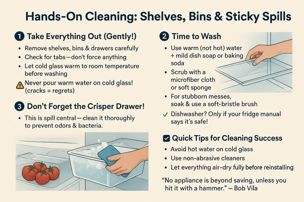 Shelves, Bins, and the Drama of the Sticky Spill