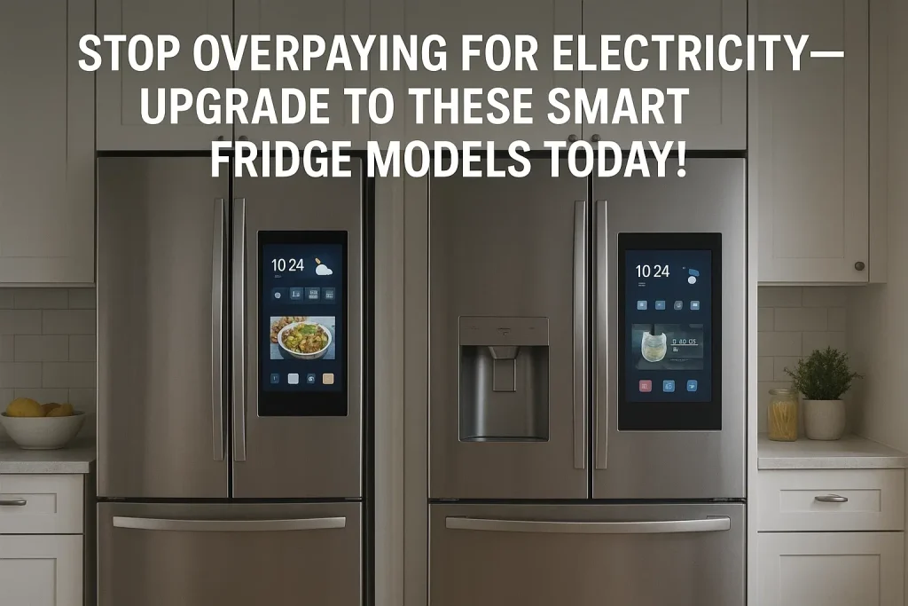 Stop Overpaying for Electricity—Upgrade to These Smart Fridge Models Today!