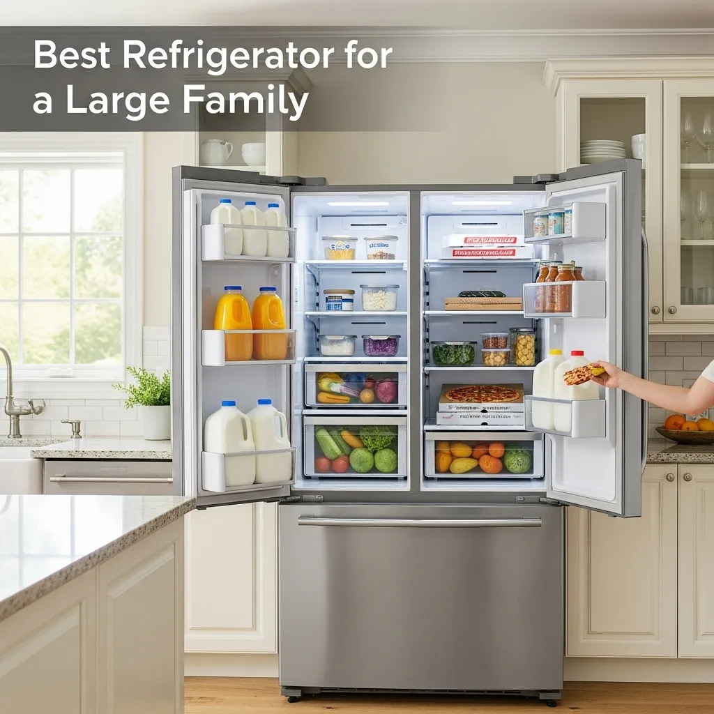 Best Refrigerator for a Large Family