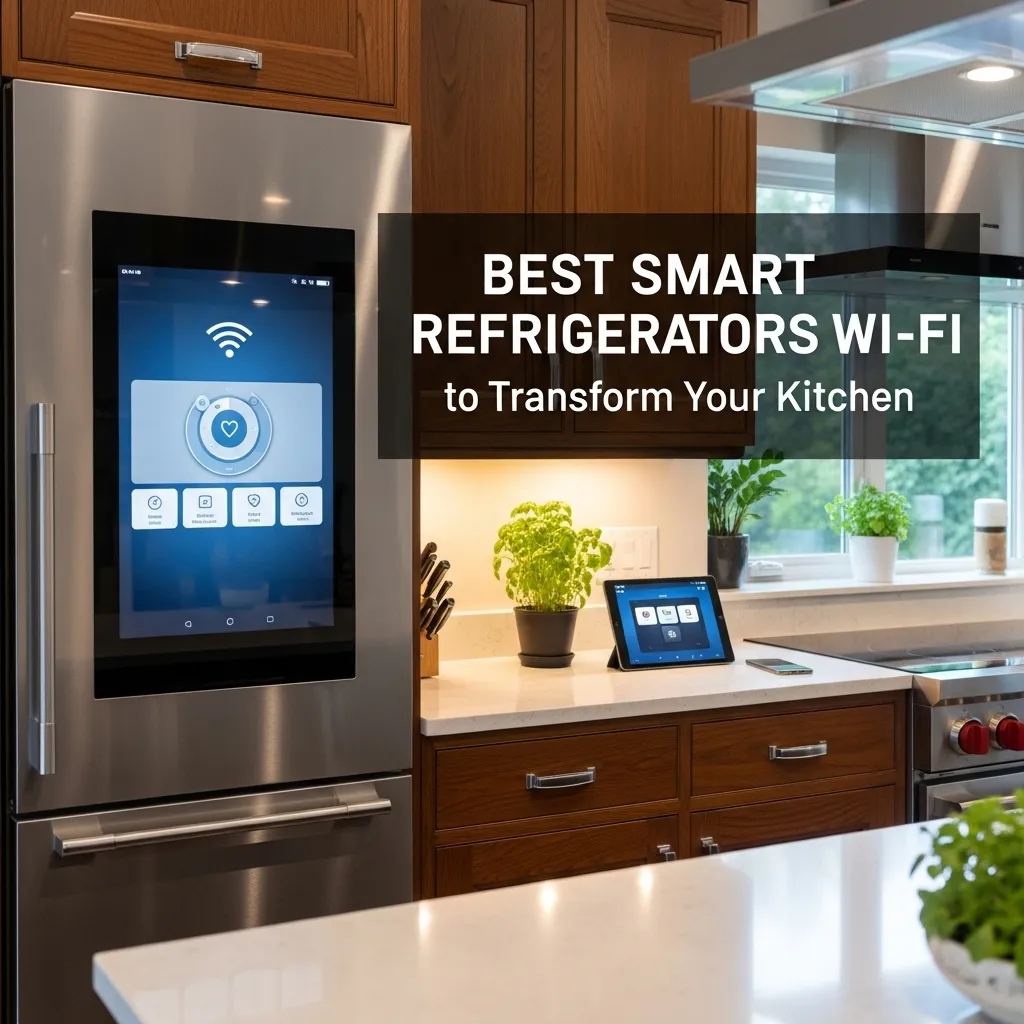 Best Smart Refrigerators with Wi-Fi to Transform Your Kitchen