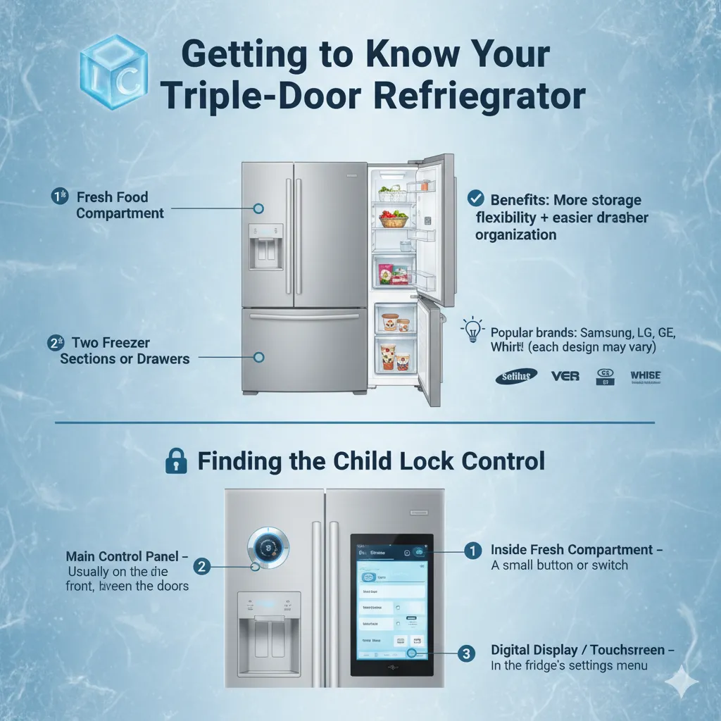 Getting to Know Your Triple Door Refrigerator
