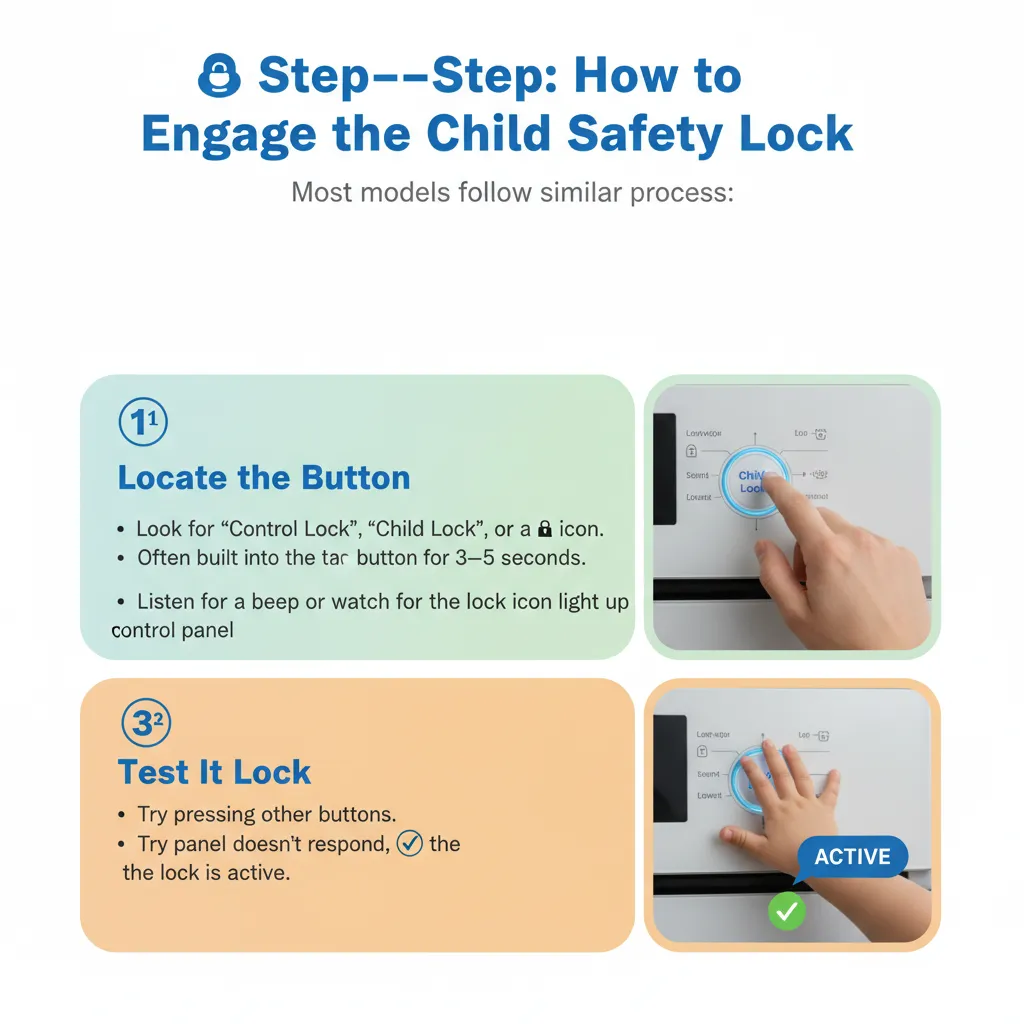 How to Engage the Child Safety Lock