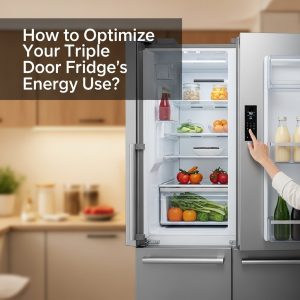 How to Optimize Your Triple Door Fridge's Energy Use