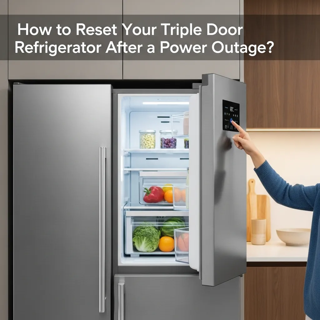 How to Reset Your Triple Door Refrigerator After a Power Outage