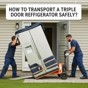 How to Transport a Triple Door Refrigerator Safely