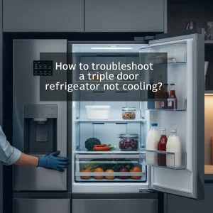 triple door refrigerator not cooling