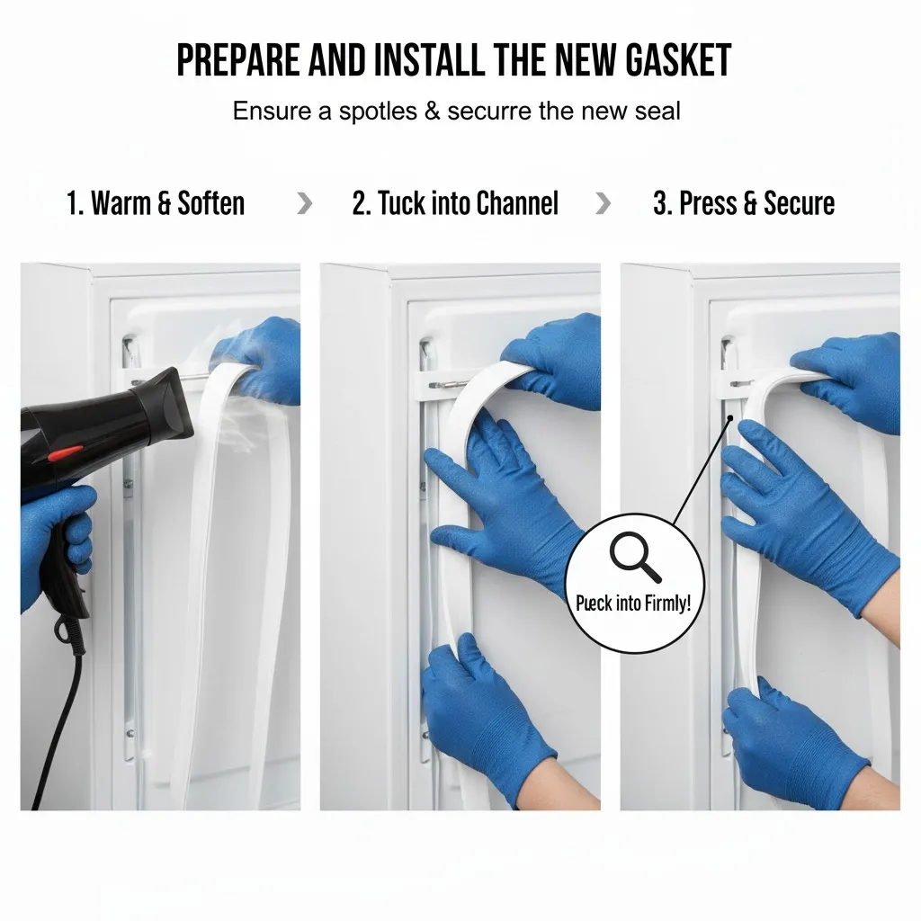 Prepare and Install the New Gasket