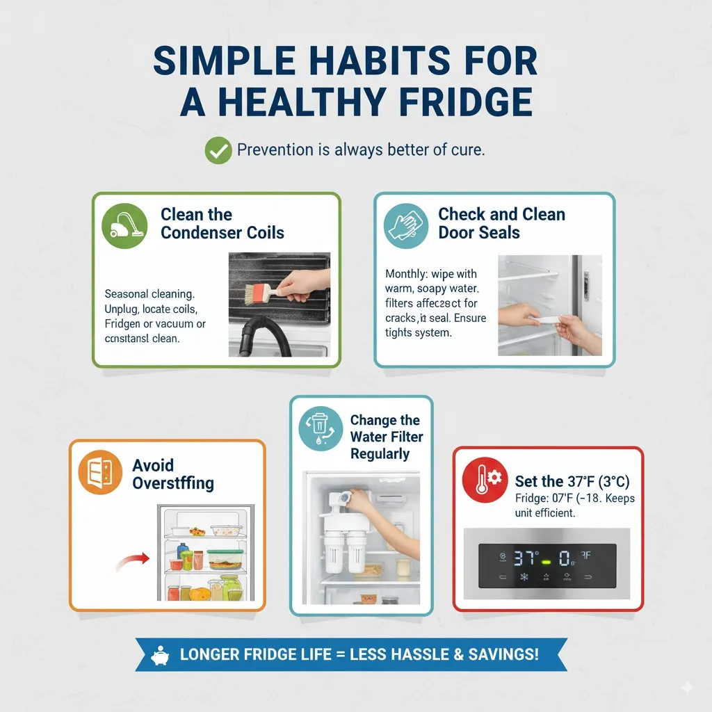 Simple Habits for a Healthy Fridge