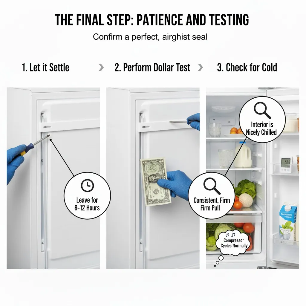 The Final Step Patience and Testing