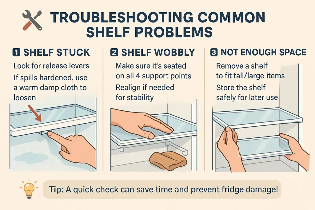 Troubleshooting Common Shelf Problems