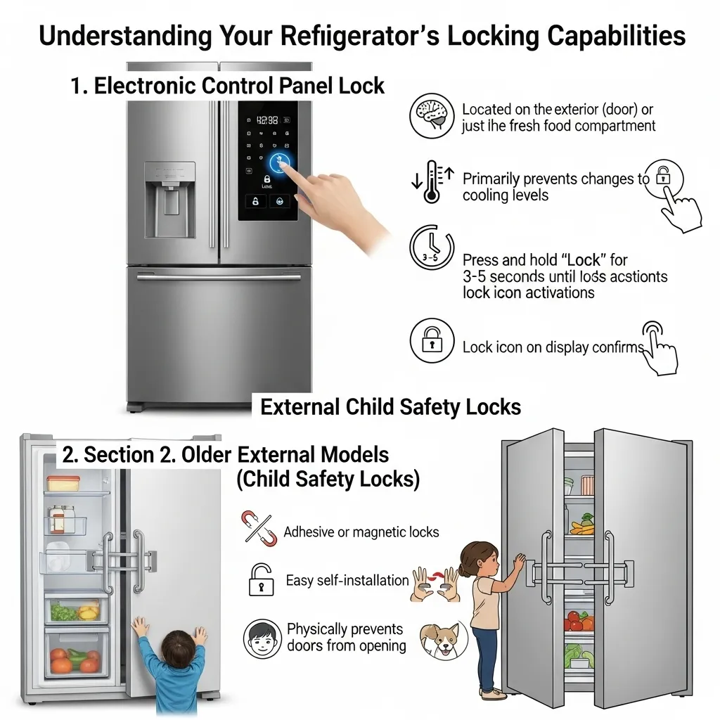 Understanding Your Refrigerator's Locking Capabilities