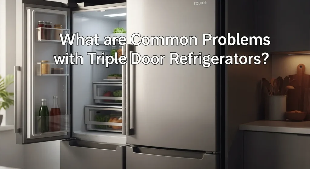 What are Common Problems with Triple Door Refrigerators