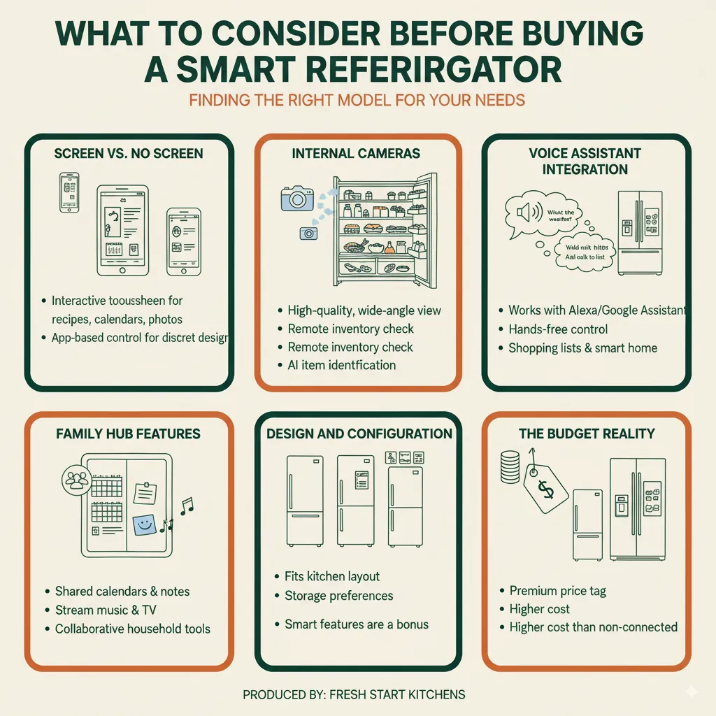 What to Consider Before Buying a Smart Refrigerator