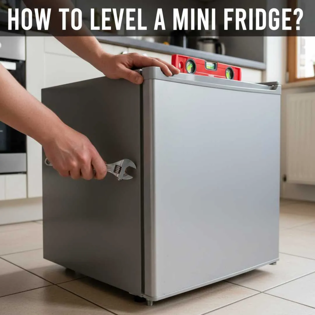 How To Level a Mini Fridge? - Refrigerator Solve