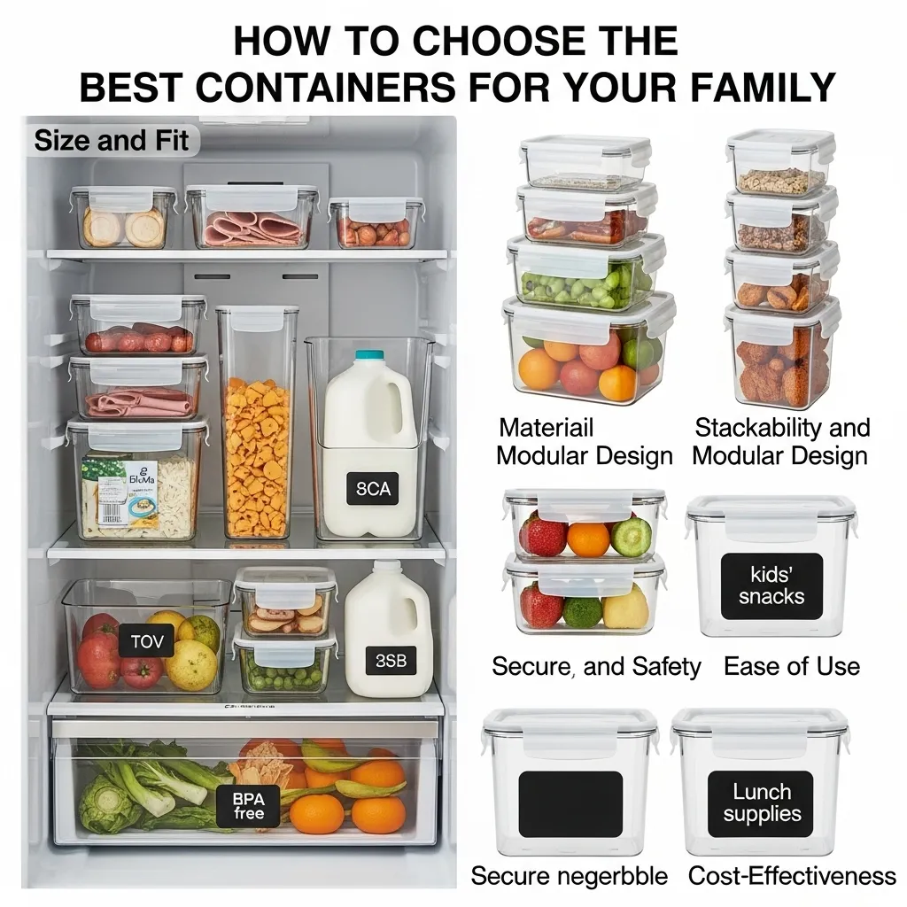How to Choose the Best Containers for Your Family