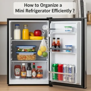 How to Organize a Mini Refrigerator Efficiently