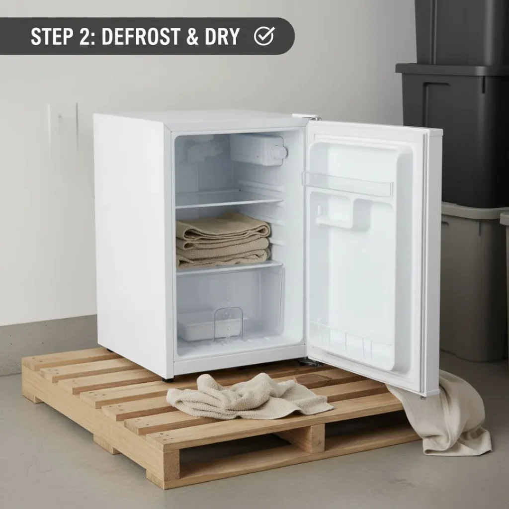 How to Store a Mini Fridge When Not in Use?