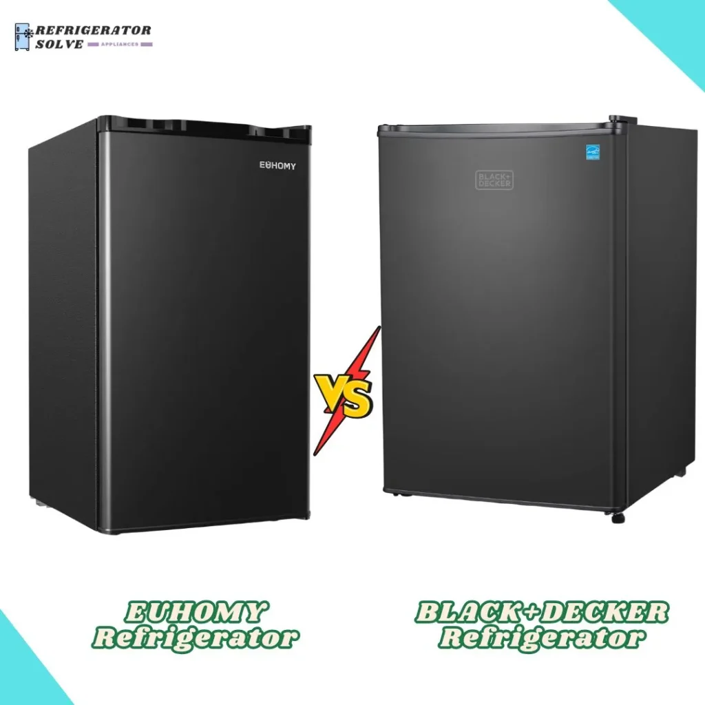 EUHOMY Vs BLACK+DECKER Mini Fridge
