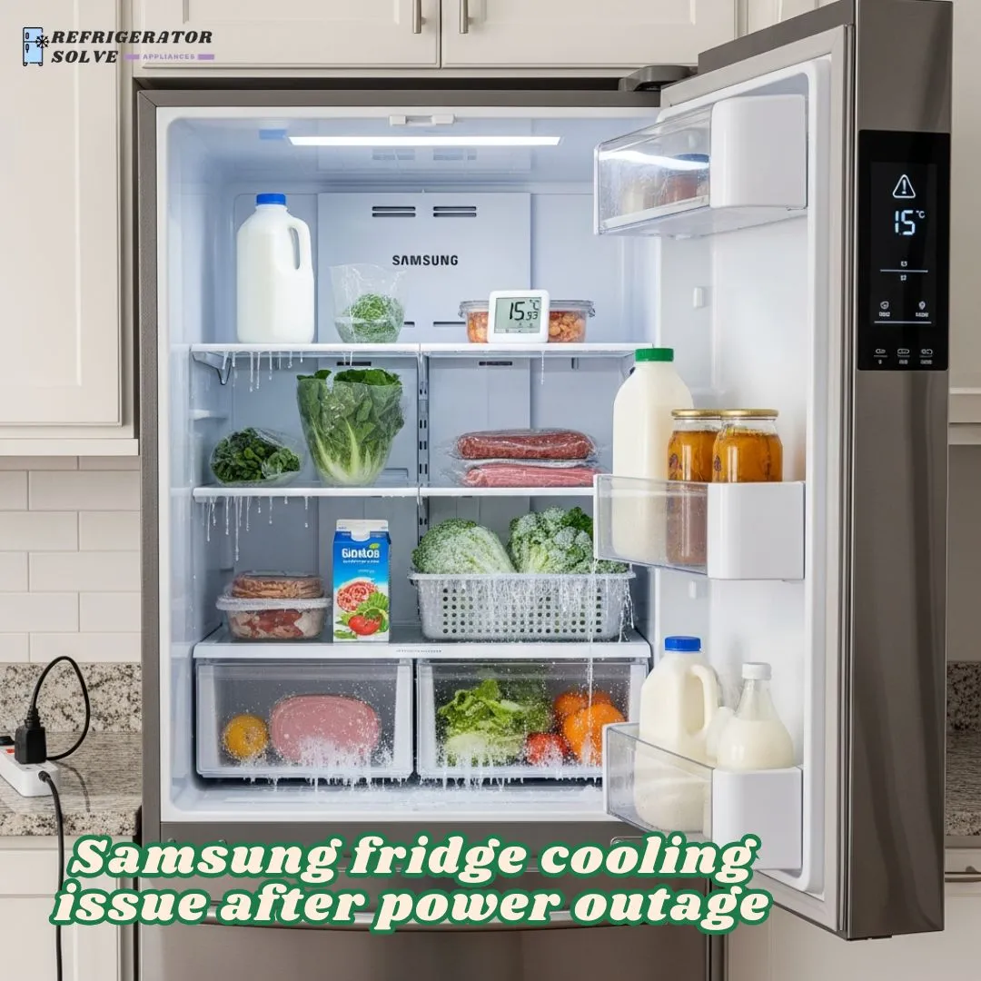 Samsung Fridge Cooling Issue After Power Outage