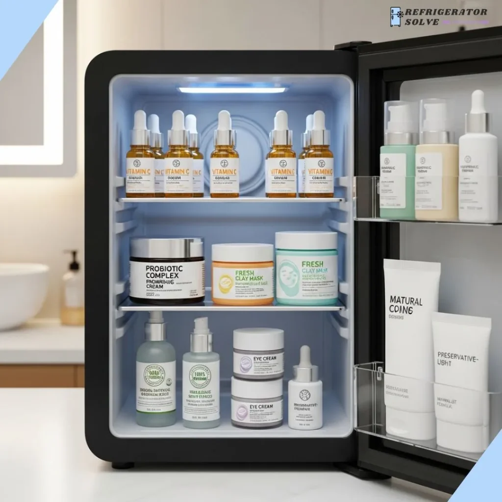 What are refrigerator skincare products