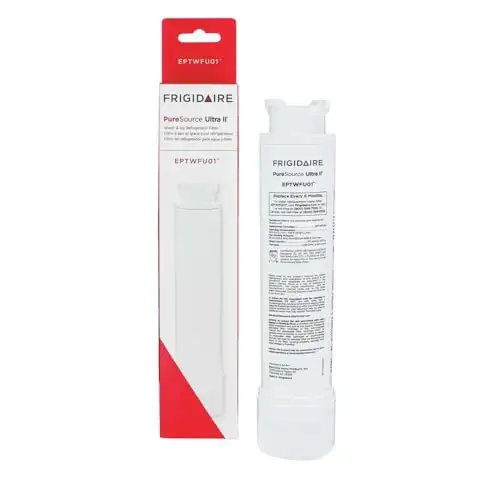 FRIGIDAIRE EPTWFU01 PureSource Ultra II Refrigerator Water Filter, 1 Count, White