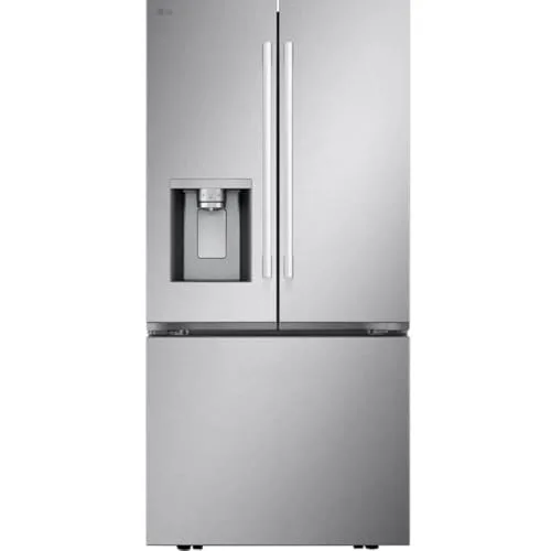 LG LF25H6330S 24.5 cu ft French Door Refrigerator – External Water & Ice Dispenser, ENERGY STAR®, White