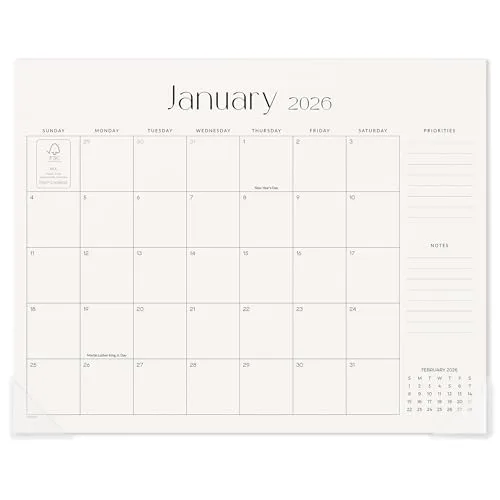 Cabbrix Magnetic Calendar for Refrigerator 2026-2027, 18 Months Magnet Fridge Calendar January 2026 to June 2027, 14-1/5