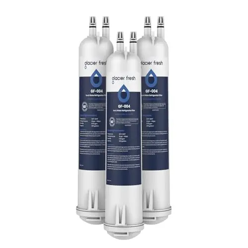 GLACIER FRESH EDR3RXD1 Compatible with 4396841 Refrigerator Water Filter, KAD3RXD1, WHR3RXD1, 4396841, 4396710, Filter 3, 46-9083,46-9030, 9030, 9083 Refrigerator Water Filter, 3 Pack