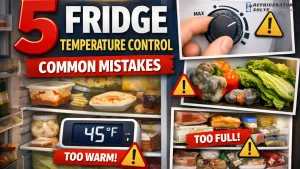 5 Fridge Temperature Control Common Mistakes