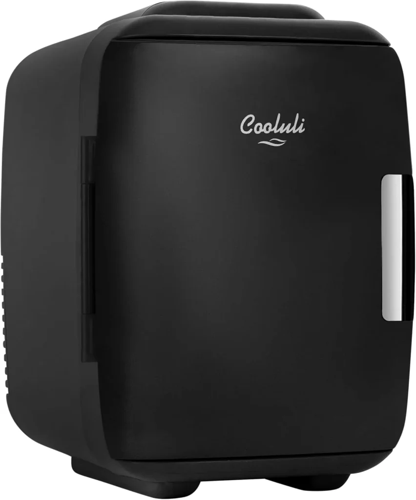 Cooluli Mini Fridge for Bedroom – Car, Office Desk