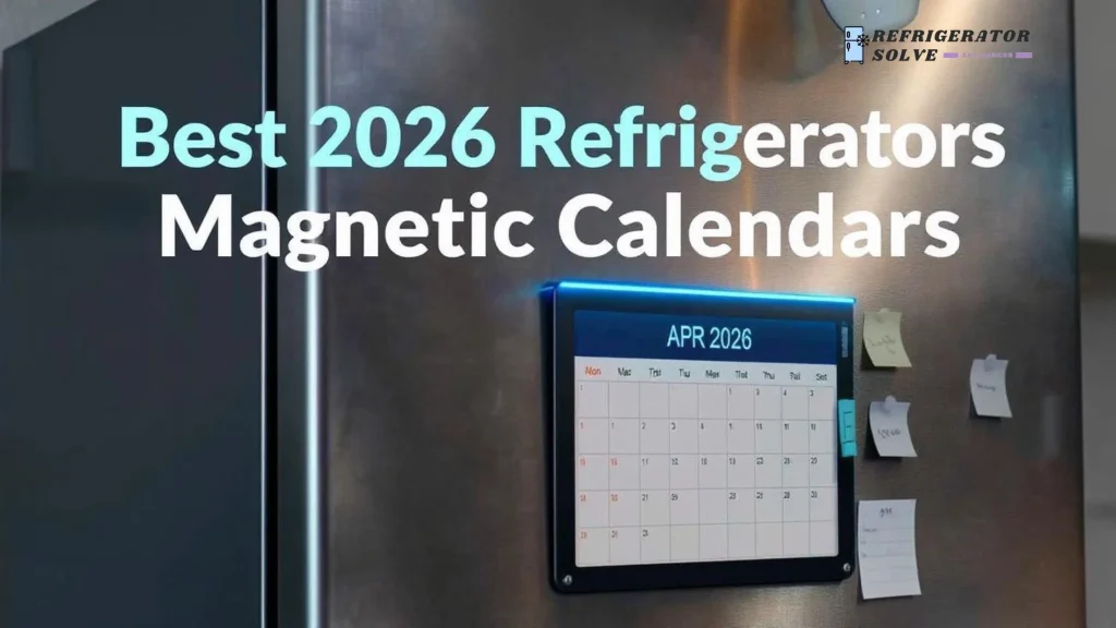 Best 2026 Refrigerators Magnetic Calendars