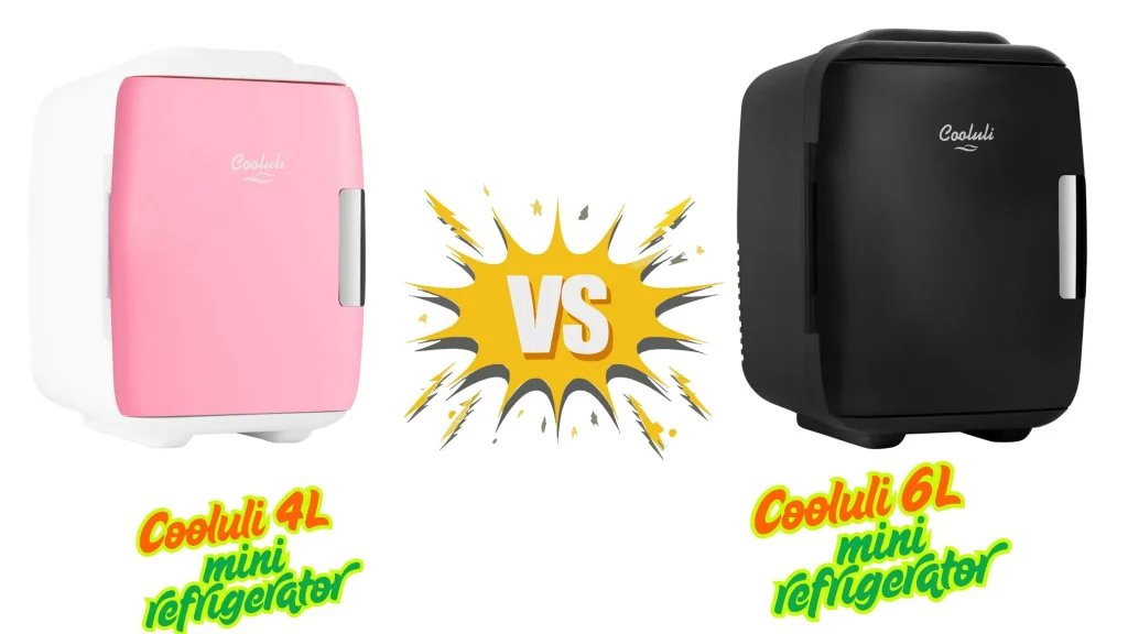 Cooluli 4L Mini Fridge vs Cooluli 6L Models