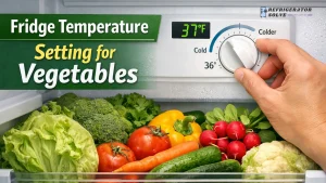 Fridge Temperature Setting for Vegetables