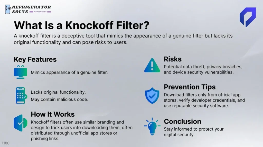 What Is a Knockoff Filter?