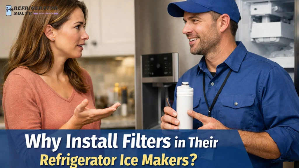 Why Install Filters in Their Refrigerator Ice Makers