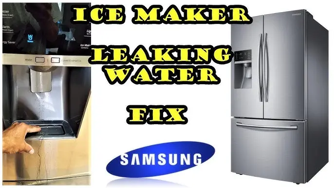 Samsung Ice Maker Leaking Water: Quick Fixes to Stop the Drip