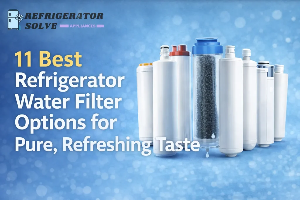 11 Best Refrigerator Water Filter Options for Pure, Refreshing Taste