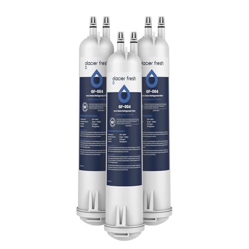 GLACIER FRESH EDR3RXD1 Compatible with 4396841 Refrigerator Water Filter, KAD3RXD1, WHR3RXD1, 4396841, 4396710, Filter 3, 46-9083,46-9030, 9030, 9083 Refrigerator Water Filter, 3 Pack