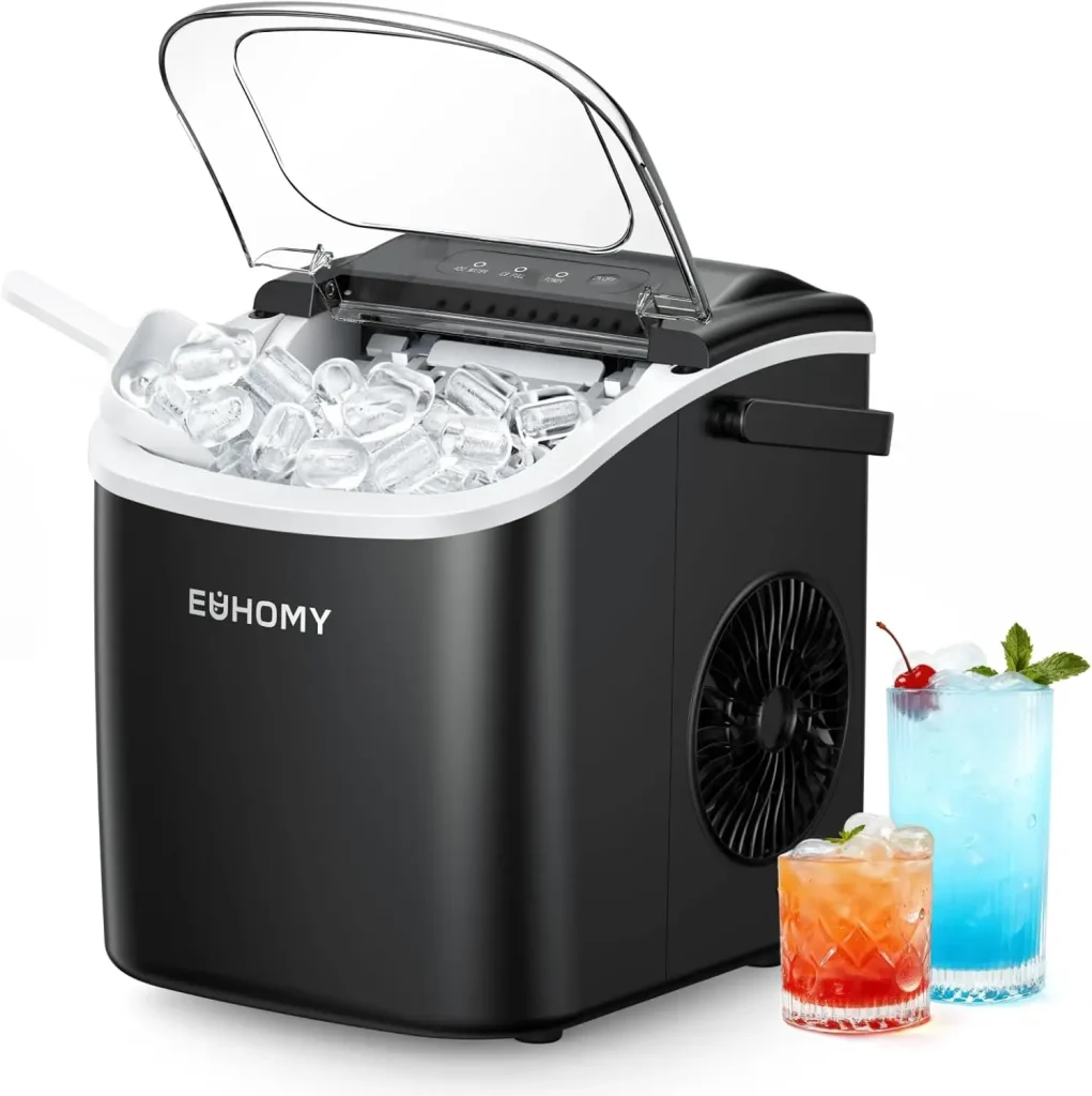 EUHOMY  Countertop Ice Makers