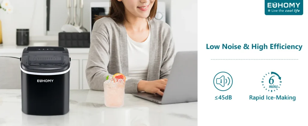 EUHOMY  Countertop Ice Makers