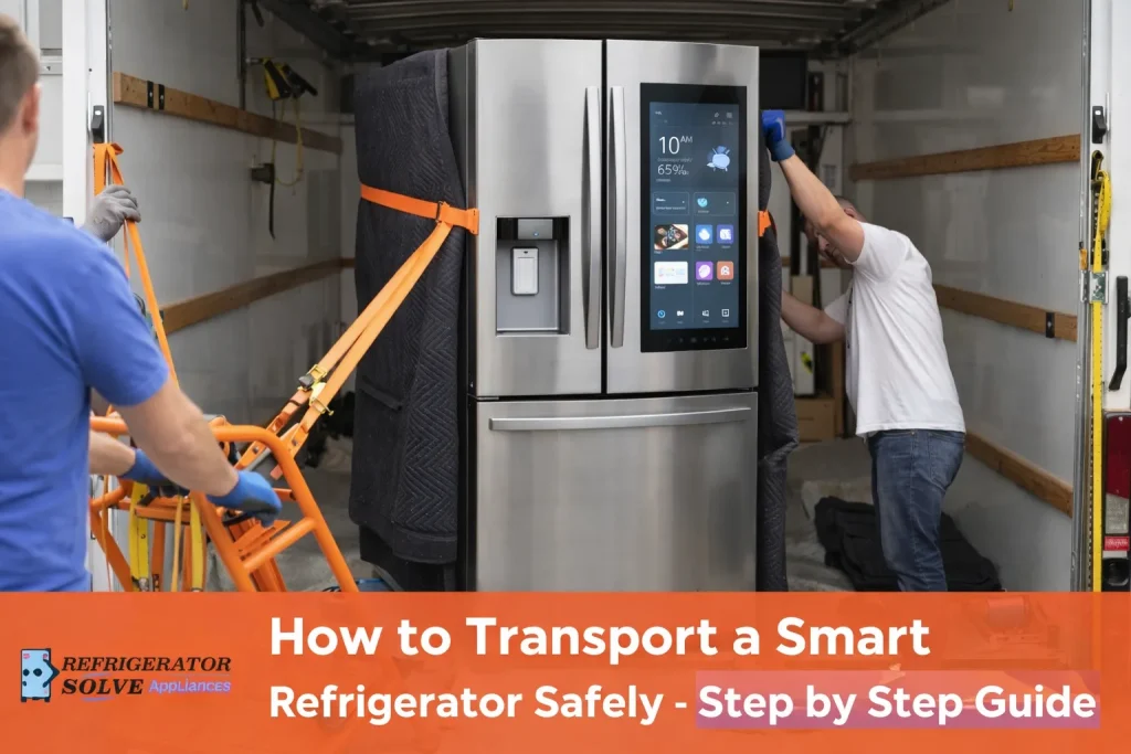 How to Transport a Smart Refrigerator Safely-Step by Step Guide