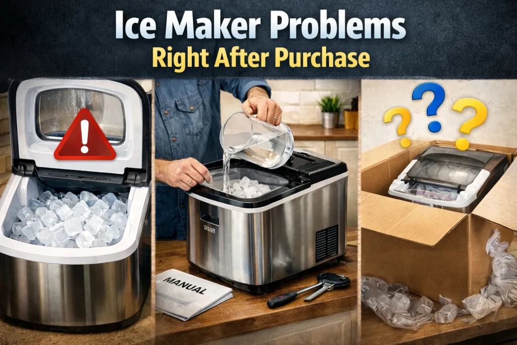 Ice Maker Problems Right After Purchase
