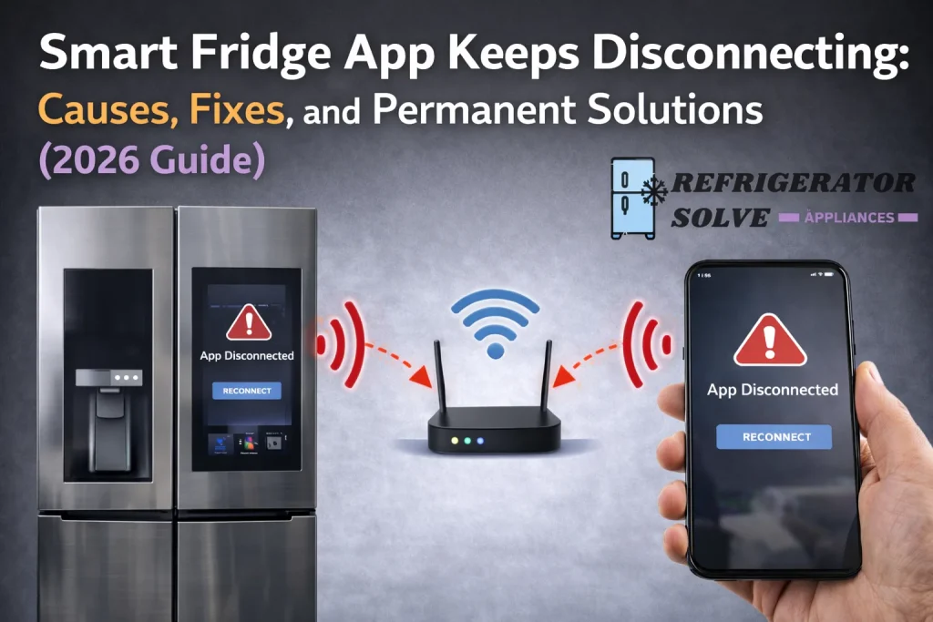 Smart Fridge App Keeps Disconnecting